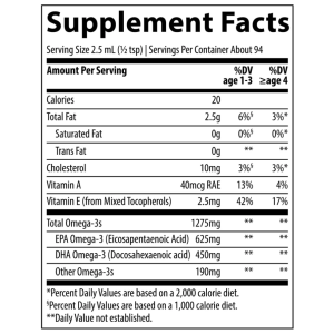 Children's Liquid Omega-3 237 мл | Trace Minerals